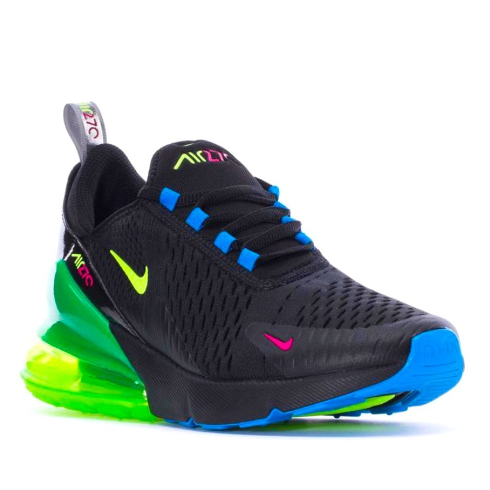 Nike Air Max 270 Black Ghost Green Photo Blue New